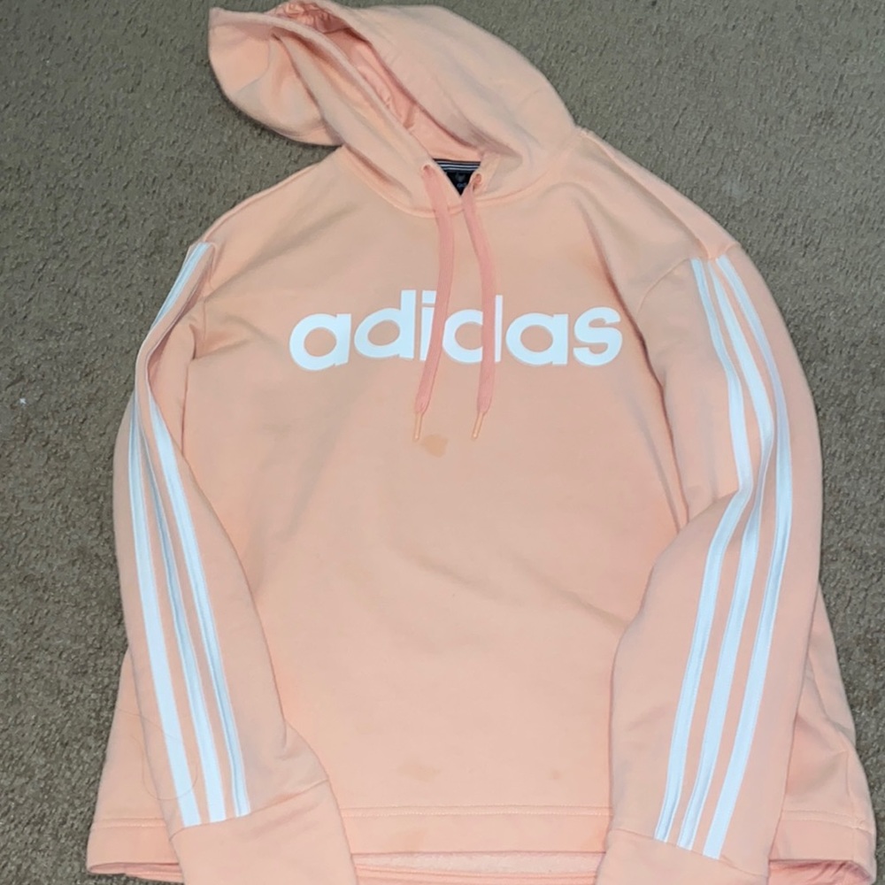 Adidas long sleeve sweatshirt with hoodie